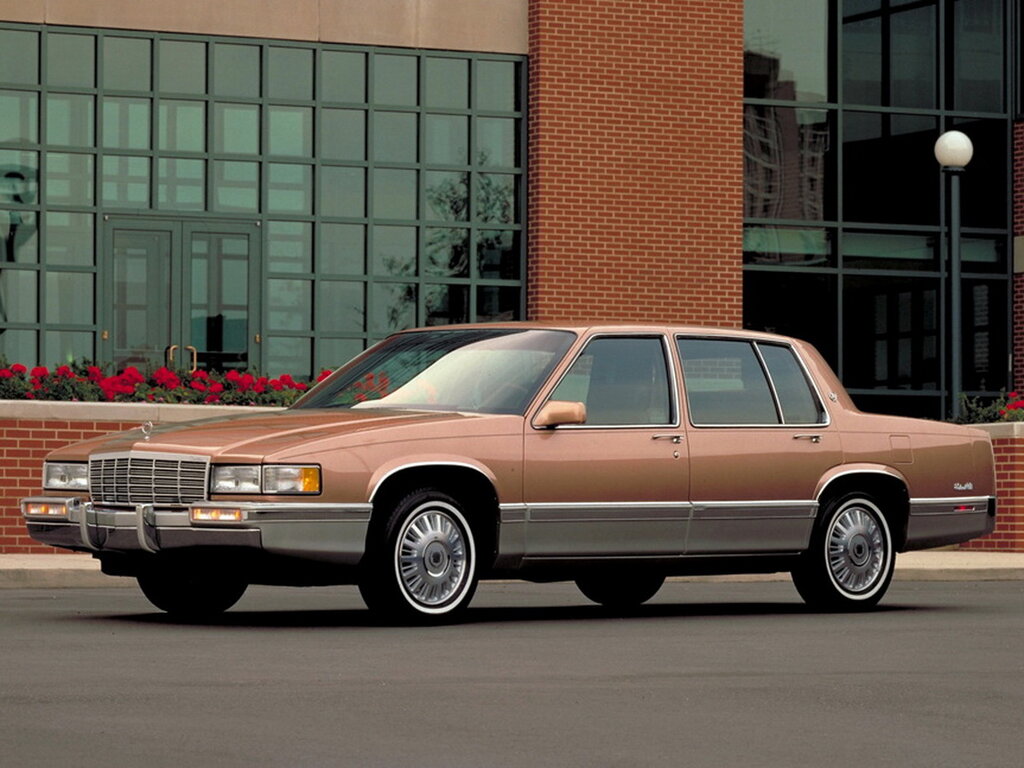 Cadillac DeVille (D69) 8 поколение, рестайлинг, седан (05.1988 - 04.1993)